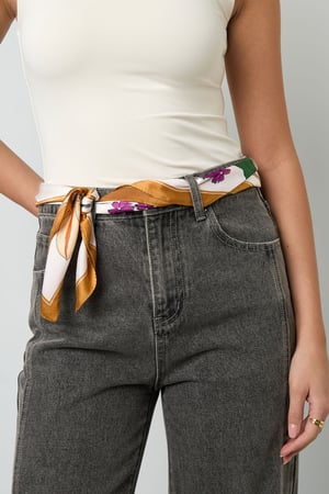 Zomersjaals Bloemen Casual Polyester Dagelijkse Accessoires h5 Afbeelding2